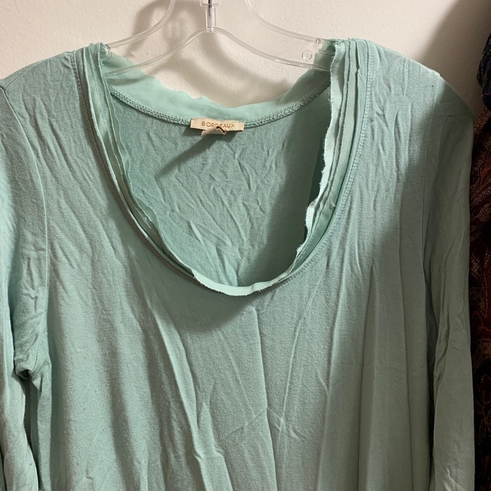 Anthropologie Tiered Top (Size L)